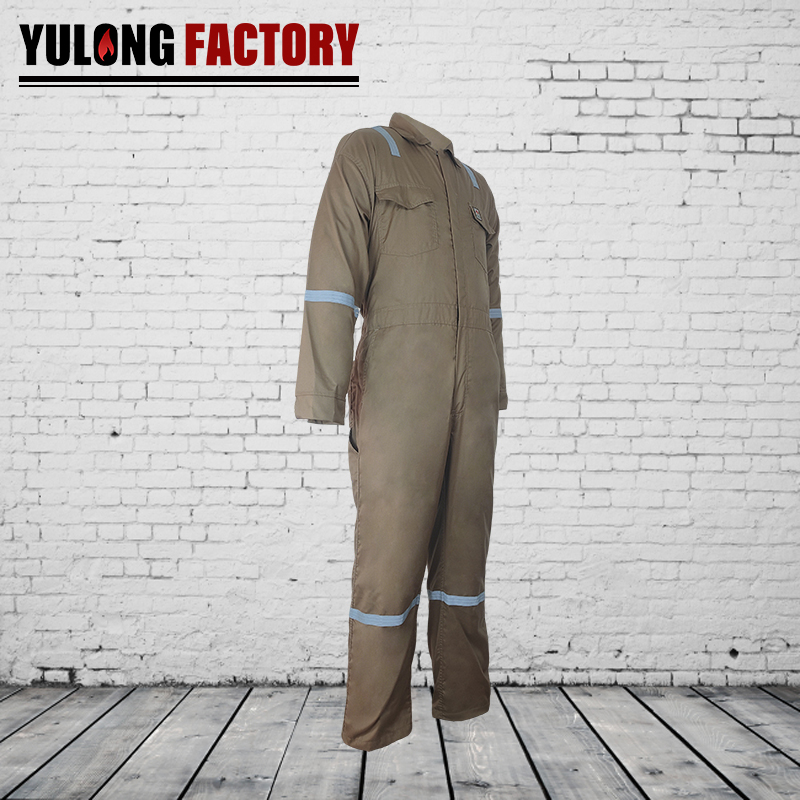 100% cotton flame retardant coal mine coverall
