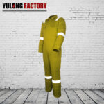 100 cotton green coveralls