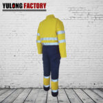 100% cotton fire resistant winter coverall