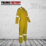 100 cotton green coveralls