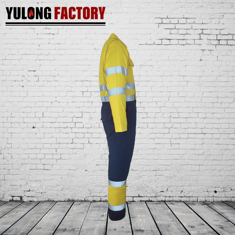 100% cotton fire resistant winter coverall