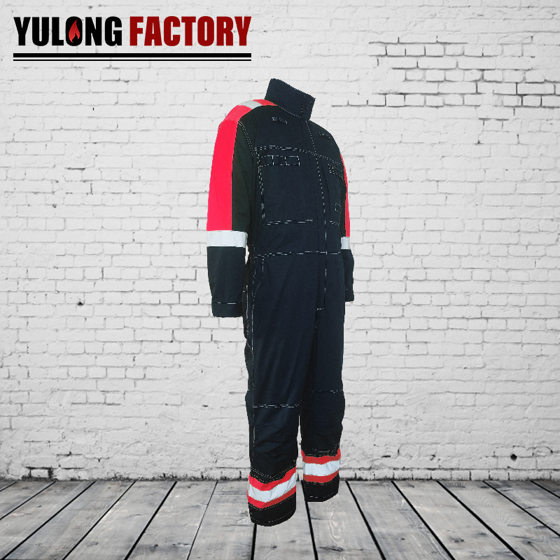 100% cotton fireproof welding coverall