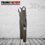 en 11612 cvc orange fireproof apparel overalls